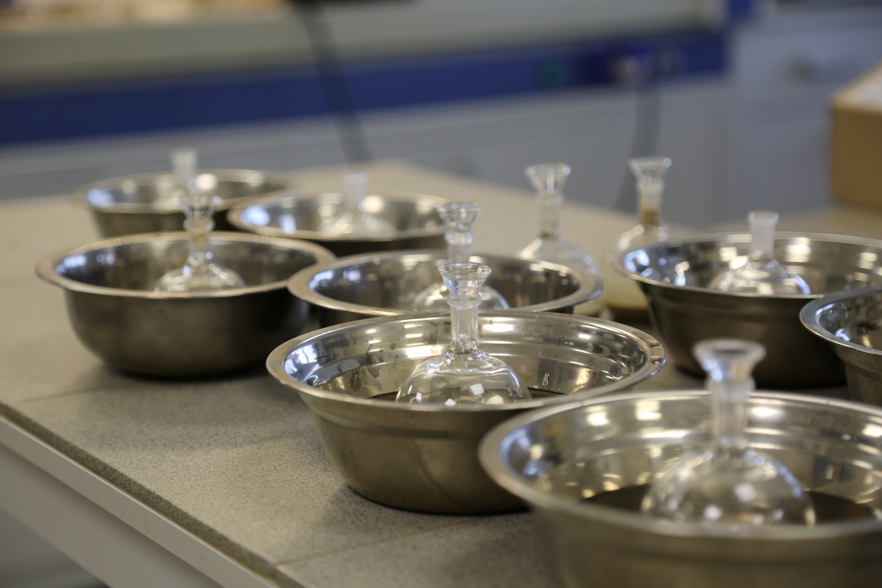 Определение плотности частиц грунта пикнометрическим методом - СТИ ТДСК