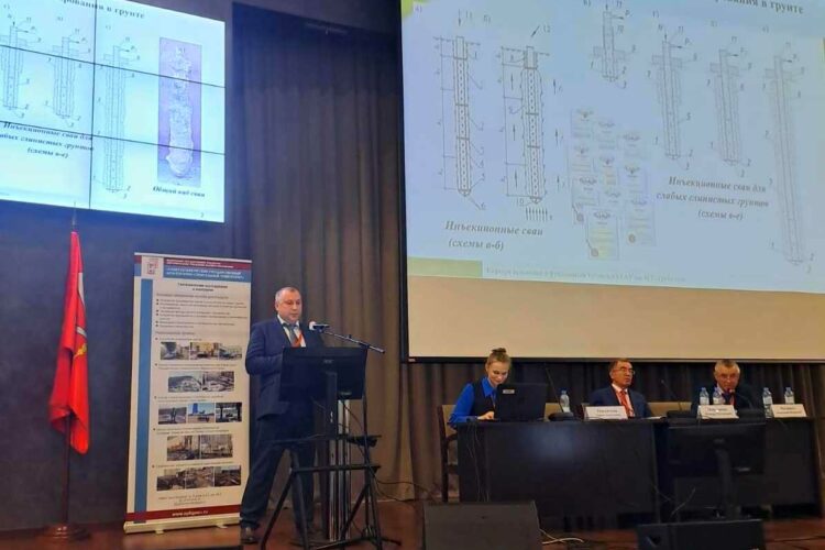 Доклад директора ООО «СТИ ТДСК» Петухова Аркадия Александровича на конференции: «Современные методы проектирования подземного строительства и реконструкции оснований и фундаментов».