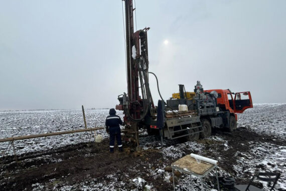 Бурение инженерно-геологических скважин буровой установкой УГБ-587