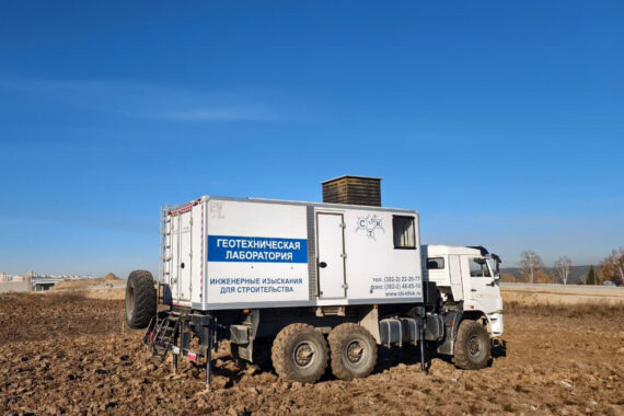 Статическое зондирование грунтов установкой УСЗ-20.ZBT