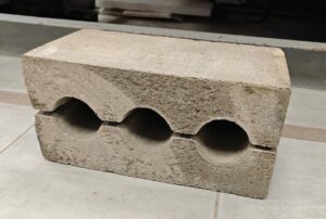 Испытание стеновых бетонных блоков