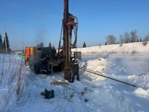 СТИ ТДСК бурит даже в морозы!