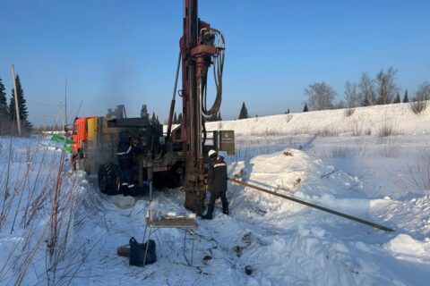 СТИ ТДСК бурит даже в морозы!